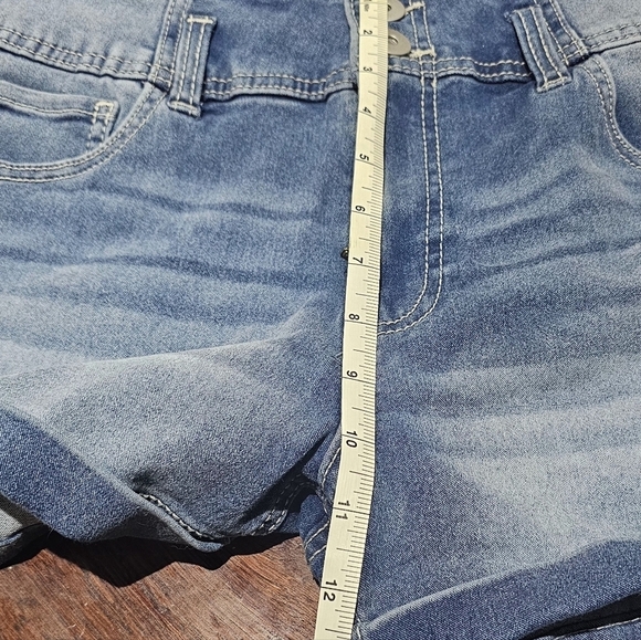 No Boundaries Juniors Jeans Shorts Size 13 - Picture 5 of 5